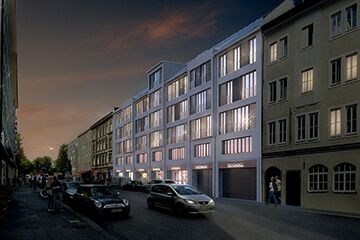 S. Pöttinger Bauunternehmung übernimmt Planung, Rohbau und Ausbau für das Bauvorhaben DAS GOETHE in der Ludwigsvorstadt