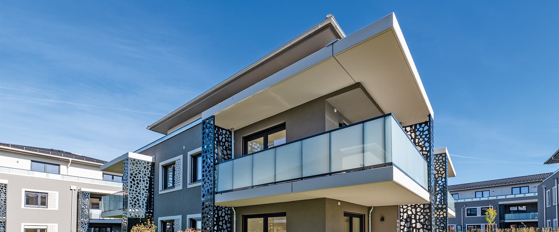 Apfelwiese. Wohnanlage Putzbrunn bei München